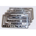 Edge FX License Plate Frame (Brushed Finish)